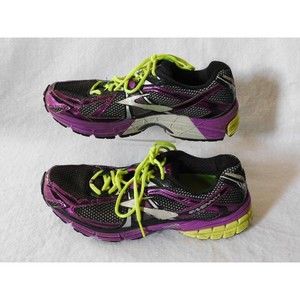 Brooks Womens Ravenna 4 Active Running Shoes Purple, Black Size 10.5 M